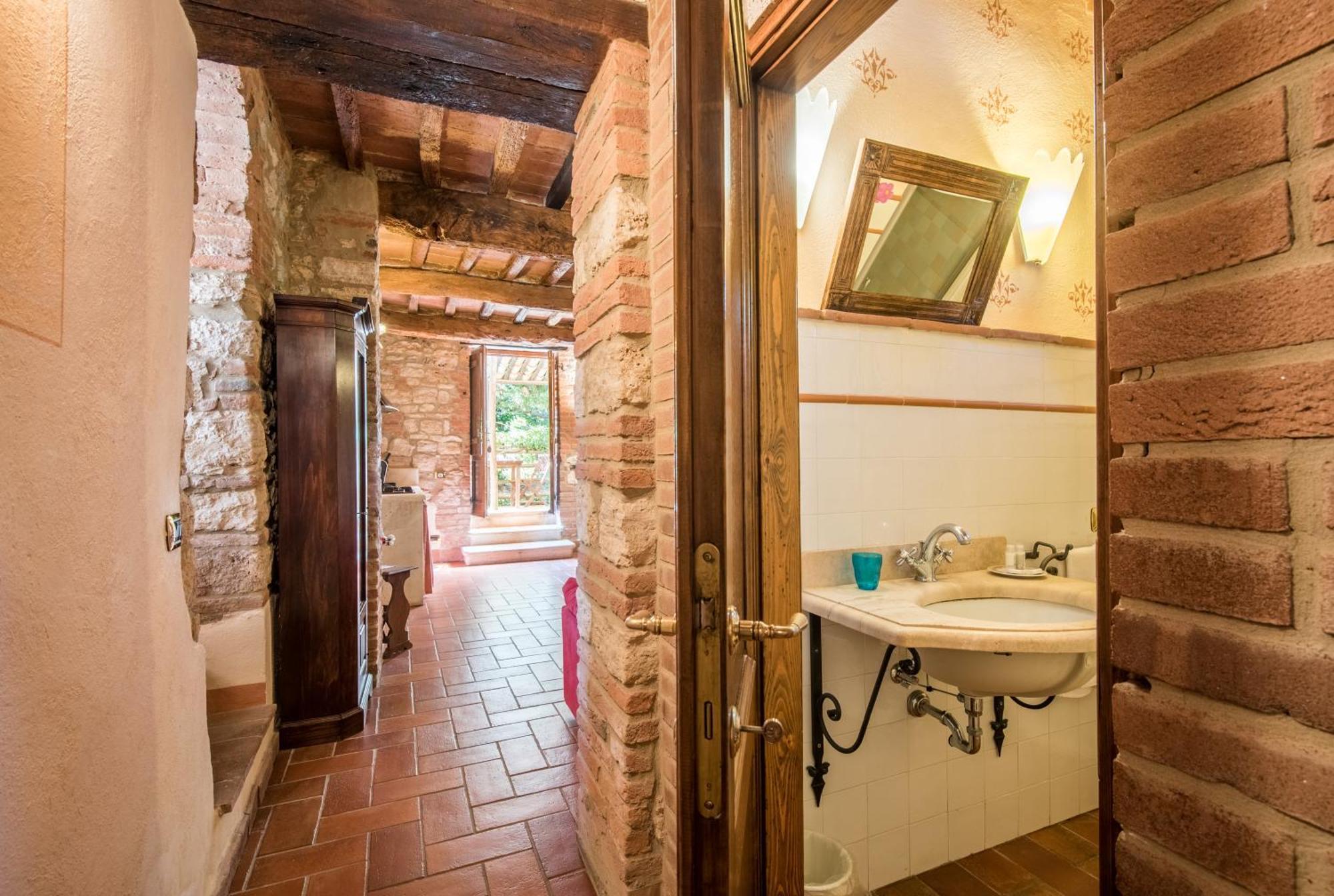 Appartamento La Cantina ラポラーノ・テルメ エクステリア 写真